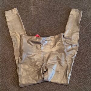 Spanx faux leather Leggings
